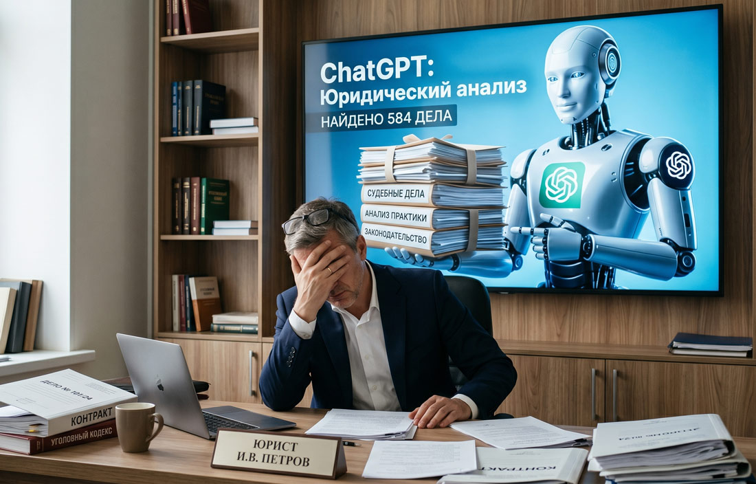 Никогда не используйте ChatGPT для поиска судебной практики! И вот почему…